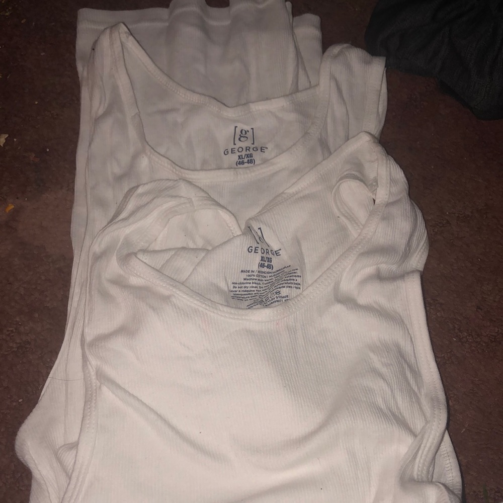4 pck George tank tops
